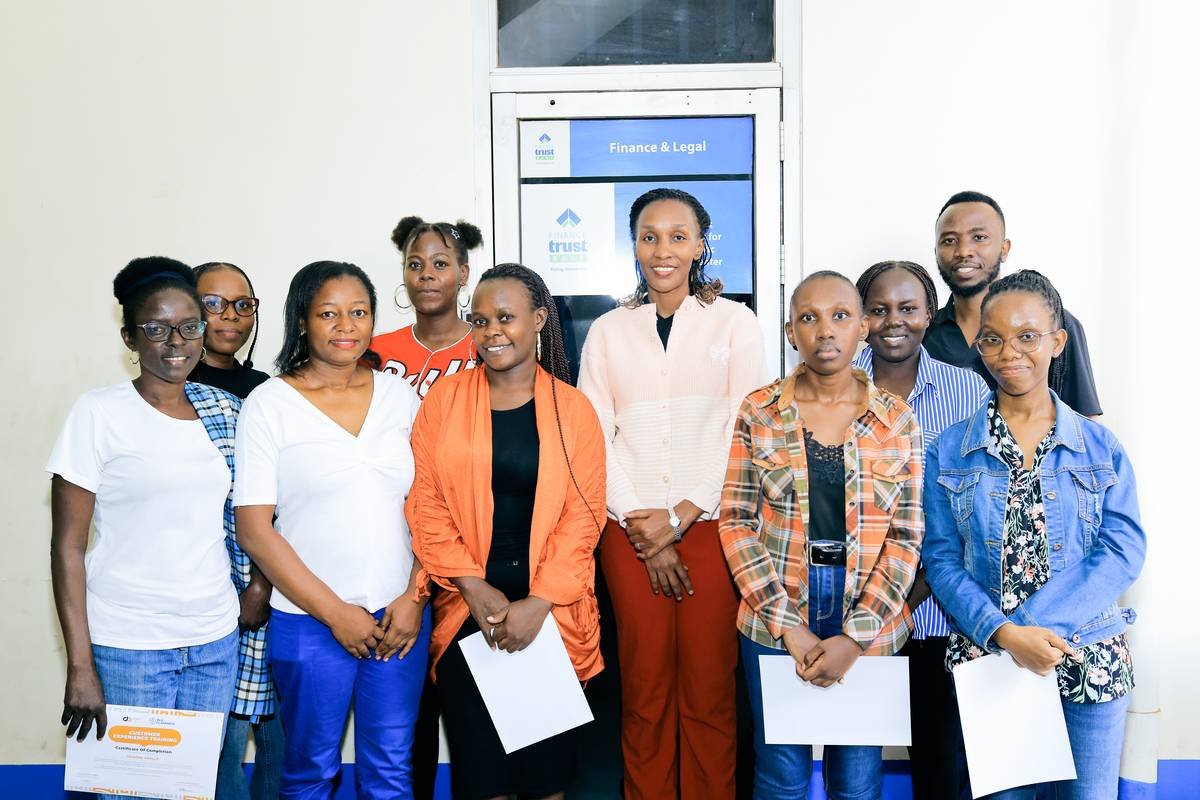 Frontline team at the close of the session, Finance Trust Bank